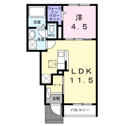 【間取り】 | グリーンパーク　セレノ