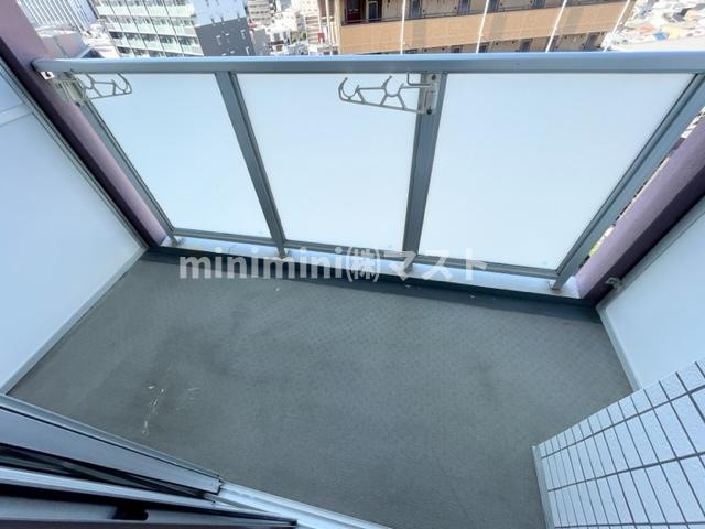 大阪市東成区玉津１丁目の賃貸マンションのバルコニー