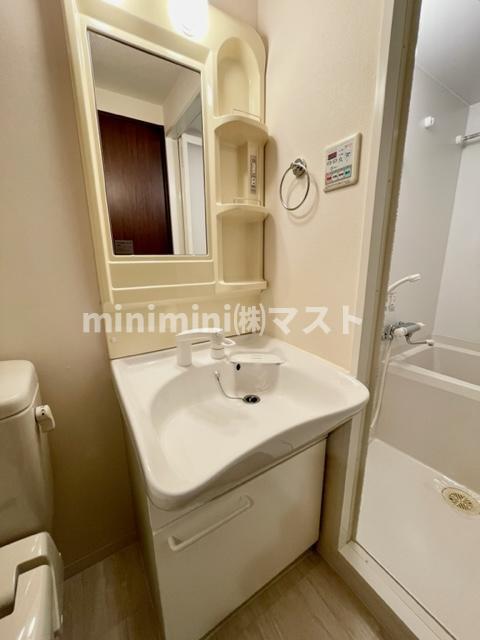大阪市東成区玉津１丁目の賃貸マンションの洗面所