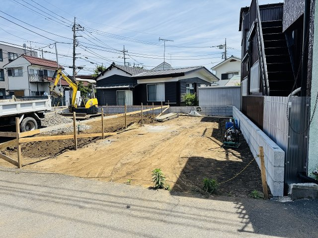 八王子市　長房町　新築一戸建て　９期の駐車場|～並列2台駐車可能カースペース～