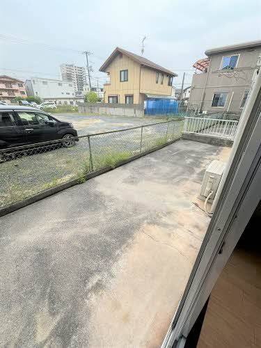 ハイライズ羽原のバルコニー