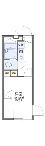 レオパレスＫＫの間取り|代表的な間取のため実際の間取とは異なる場合があります