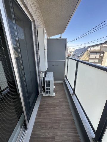 アルファコート東あずまのバルコニー