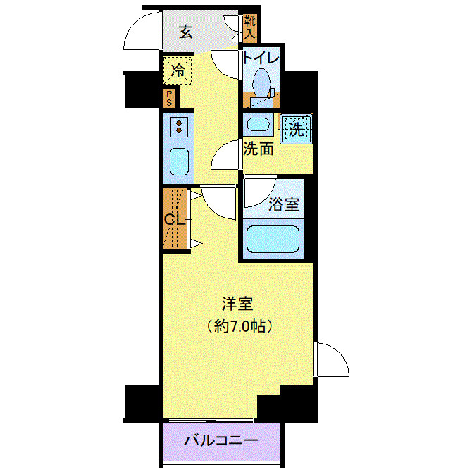 クレヴィスタ東向島の間取り