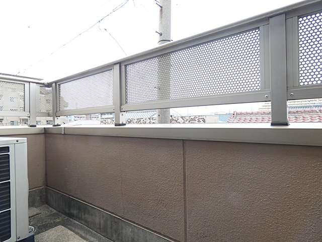 サンハナブサのバルコニー