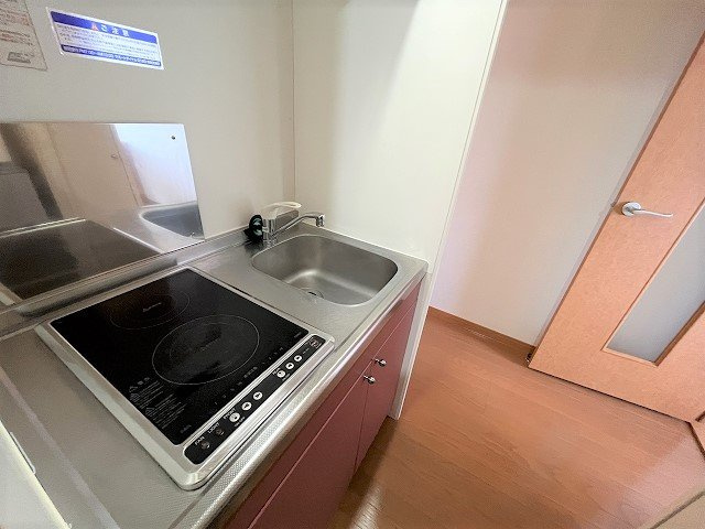 レオパレスセントラルたかはしのキッチン