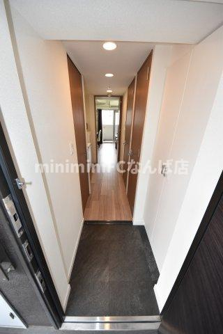 プレサンス難波駅前の玄関