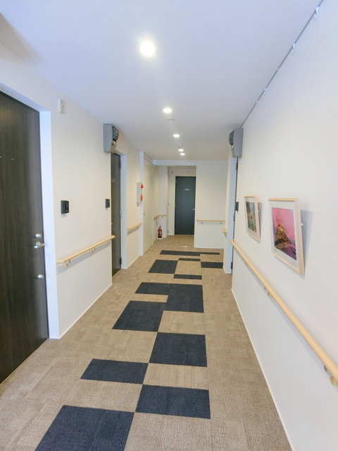 杉並区浜田山１丁目の賃貸マンションのエントランス|★共有廊下★