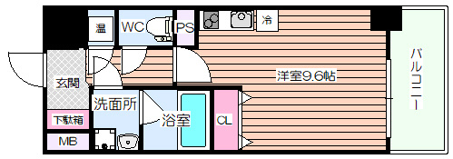 【間取り】 | グレンパーク新大阪Ⅱ