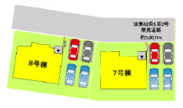 よかタウン／南区富合町南田尻1期／7号棟の区画図