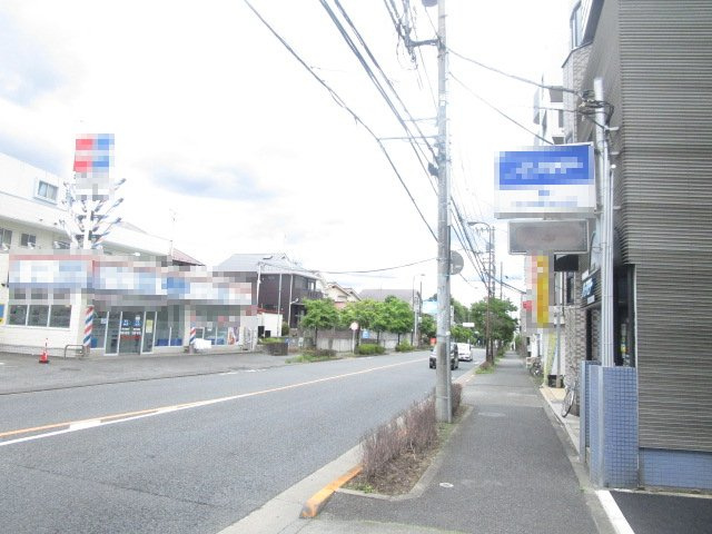 八王子市中野上町４丁目の倉庫の周辺