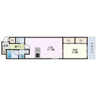 【間取り】 | フォレスト油小路四条