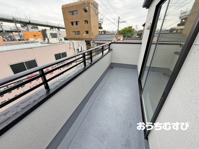 北区清水2期(全2棟)のバルコニー