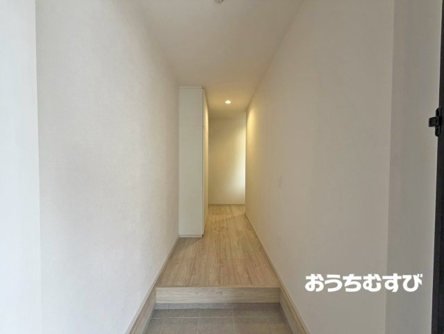 北区清水2期(全2棟)の玄関