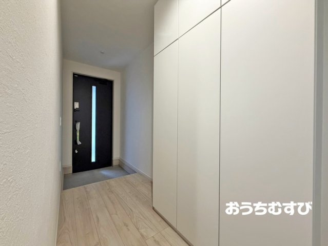 北区清水2期(全2棟)の玄関