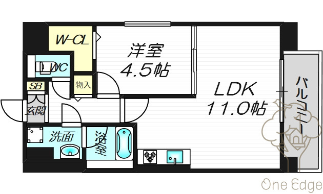 T・Y天六の間取り