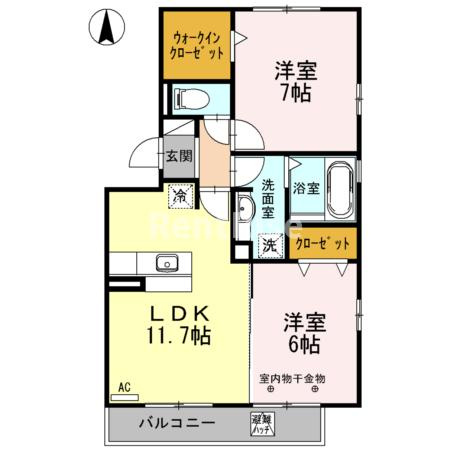 ＡＱＵＡ（ｱｸｱ）の間取り