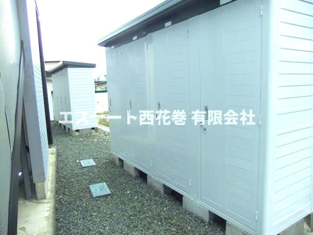 ディアス四日町の収納|外物置