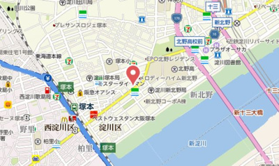 【地図】 | エスリード新北野アーデル