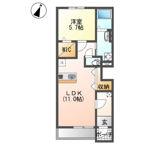 ベル　パークの間取り