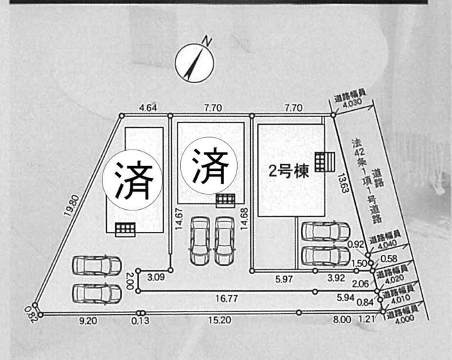 【区画図】 | 新築一戸建て「松田町松田惣領第24」