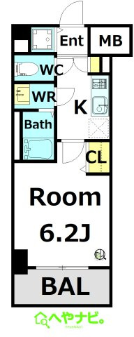 【間取り】 | S-RESIDENCE神宮西駅前ascent