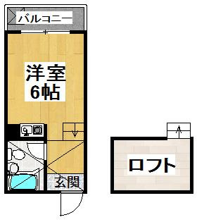 【間取り】 | ヴィクトリアコート北野田