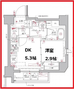 【間取り】 | クレイシアアイズ王子アーバンヒルズ