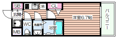 【間取り】 | Alivis福島海老江