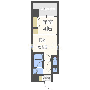 プレジオ城東中央の間取り