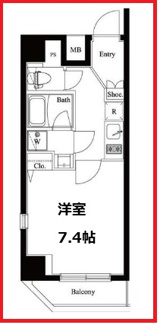 【間取り】 | レピュア赤羽