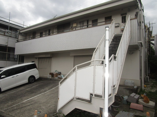 横浜市都筑区東山田４丁目の倉庫の外観