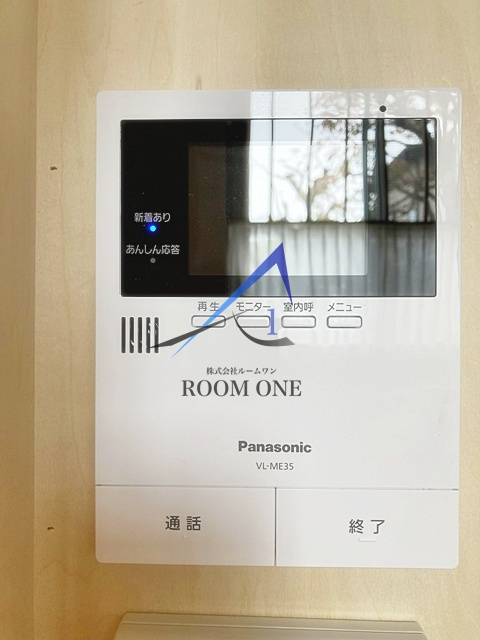 ｎｅｗ　ｐａｌｃｏｕｒｔのセキュリティ|モニター付きインターホンです。