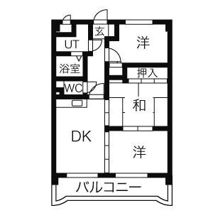 【間取り】 | エスポワール大森