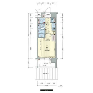 【間取り】 | プレサンス京都五条天使突抜