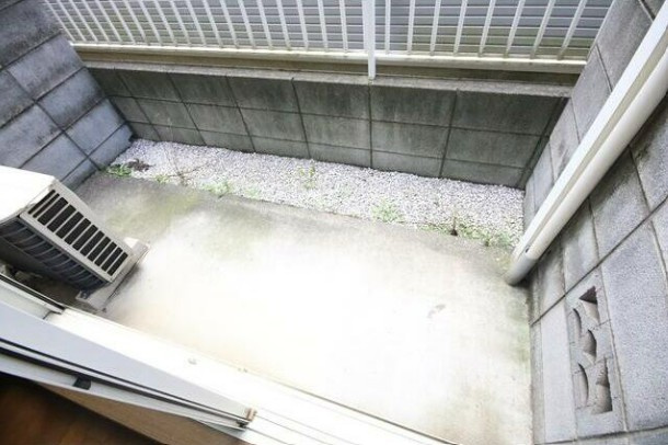 カーザ志木のバルコニー