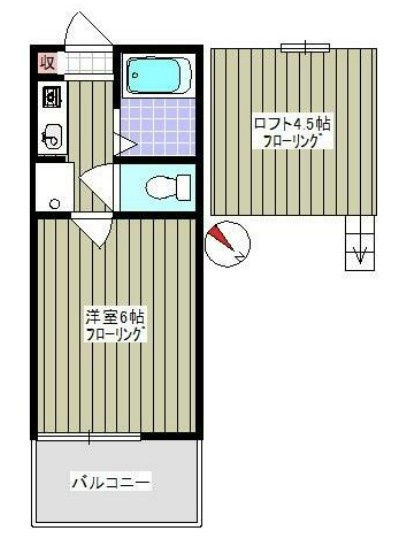カーザ志木の間取り
