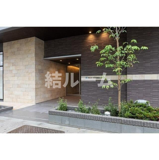 板橋区成増２丁目の賃貸マンションのエントランス