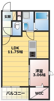 THE　NOBLES　秋葉町【キャッシュバック対象物件】の間取り