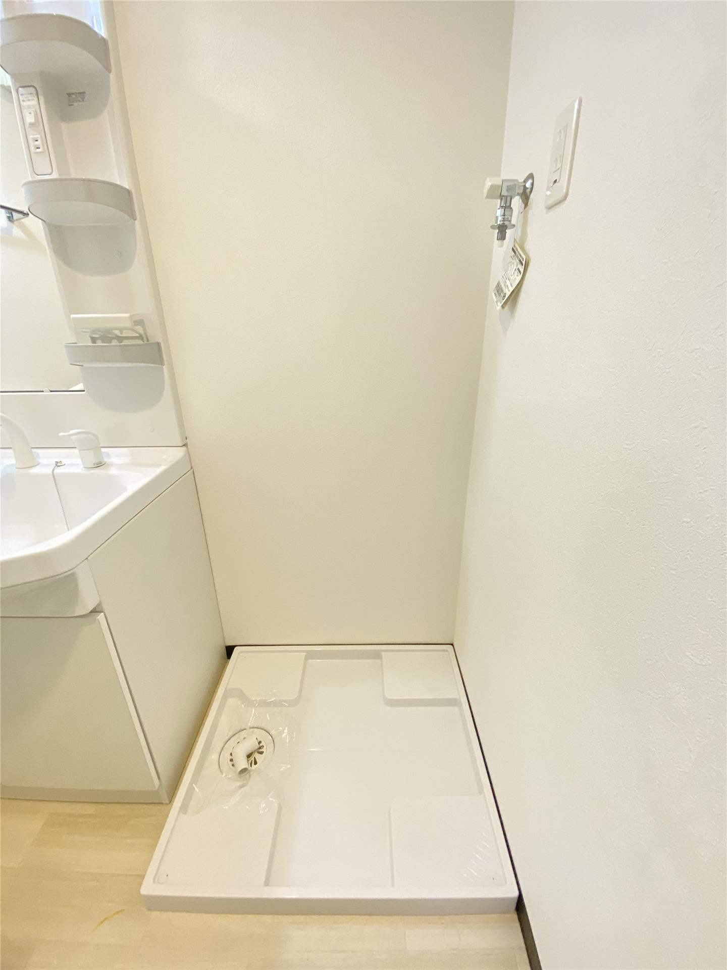 熊本市中央区新町３丁目の賃貸マンションの洗面所