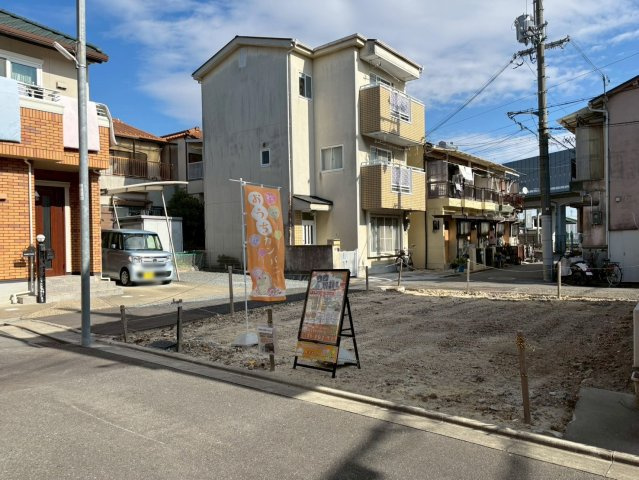 天川新町の前面道路含む現地写真|【現地】