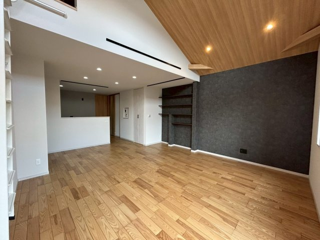 天川新町の居間・リビング|【施工例】