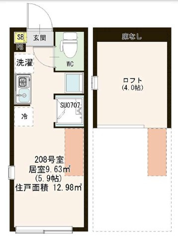 KOSEI Masion松が丘の間取り