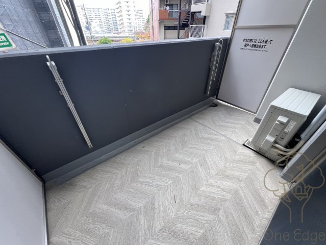 リビオメゾン新大阪のバルコニー