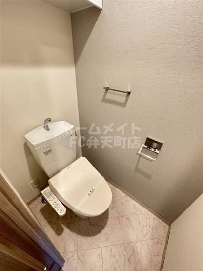 【トイレ】 | La Douceur九条 | シンプルで使いやすいトイレです