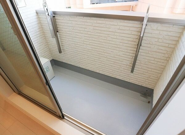 REGALEST BRICKSのバルコニー