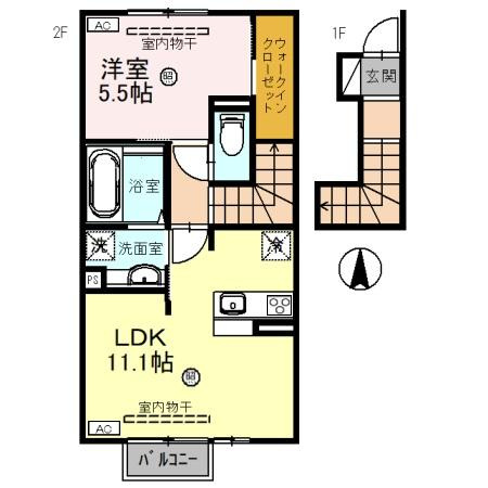 メディオカーサYの間取り