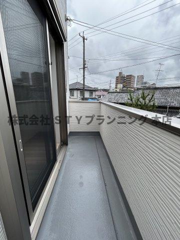 仲介手数料0円！タウンハウス辻町のバルコニー