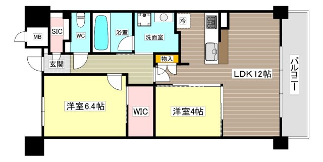 【間取り】 | ＬｉｖｅＣａｓａ西宮