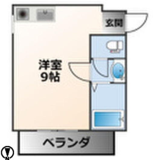 テクノコート久寿川の間取り